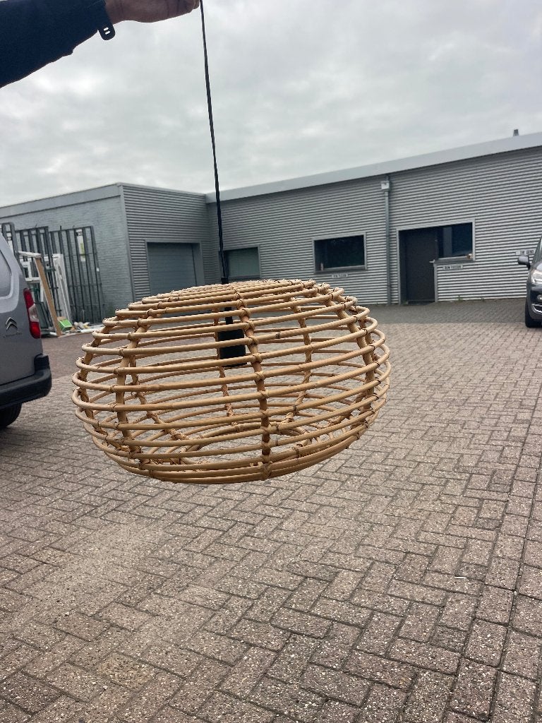Rotan hanglamp, Ophalen, Natuurlijk materiaal, Nieuw, Trendy