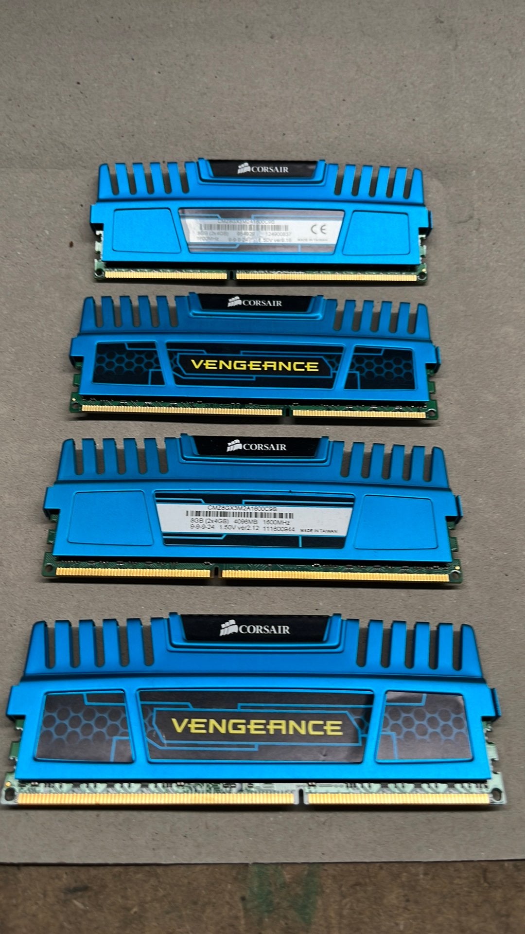 Corsair Vengeance DDR3 RAM 16GB (kit 4x4GB) 1600MHz