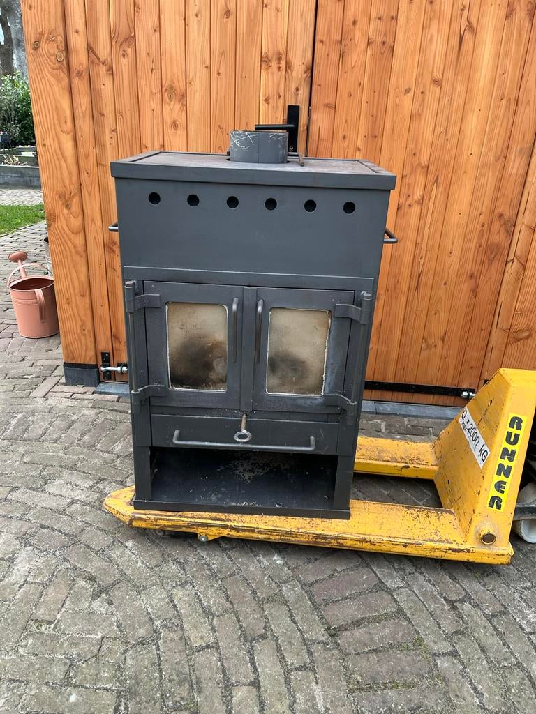 Gebruikte Houtkachel - Ideaal voor sfeer en warmte, Huis en Inrichting, Kachels, Ophalen, Gebruikt, Houtkachel, Vrijstaand
