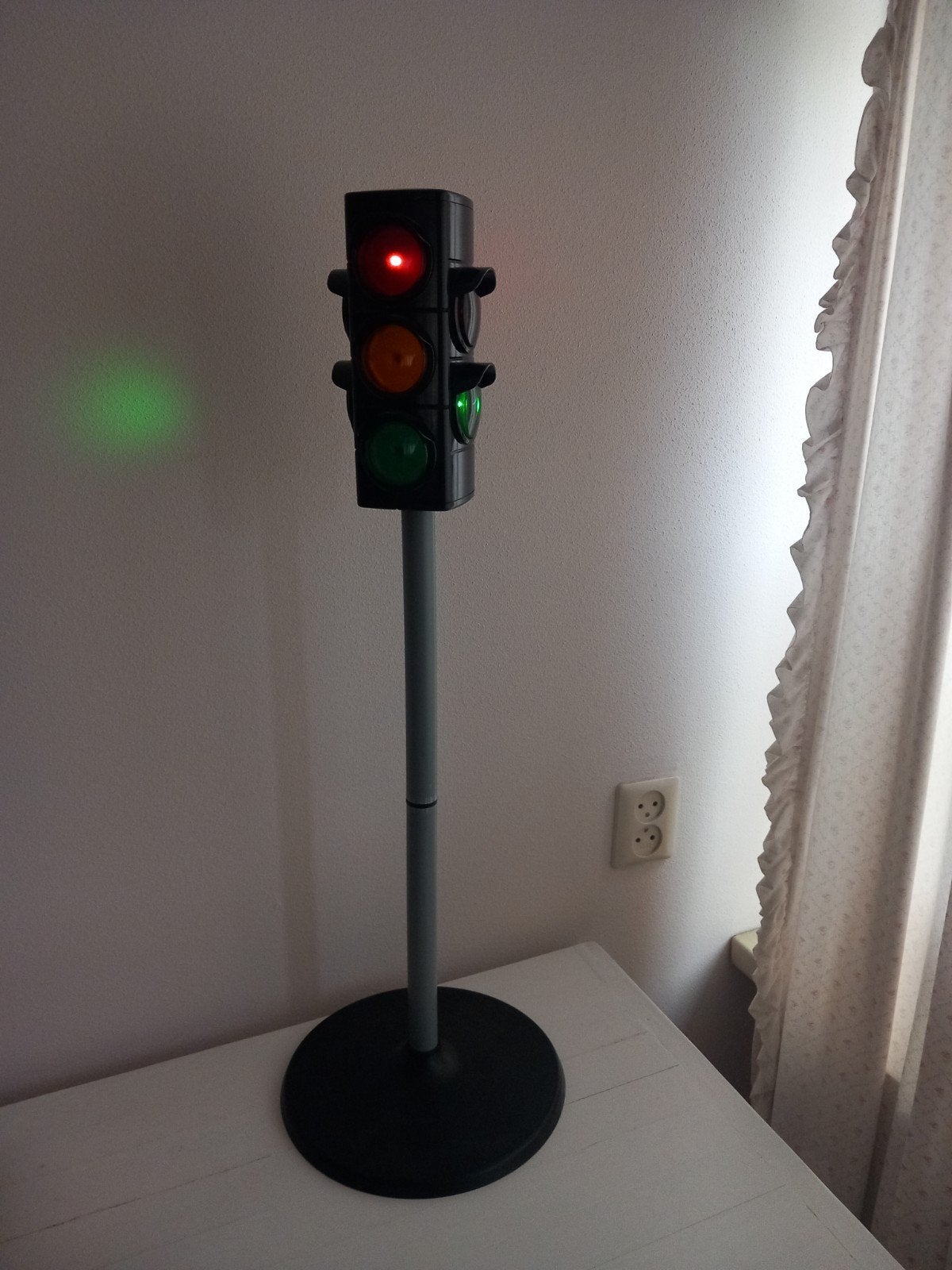 Vintage Verkeerslicht  75 cm hoog, Ophalen of Verzenden, Zo goed als nieuw, Met licht