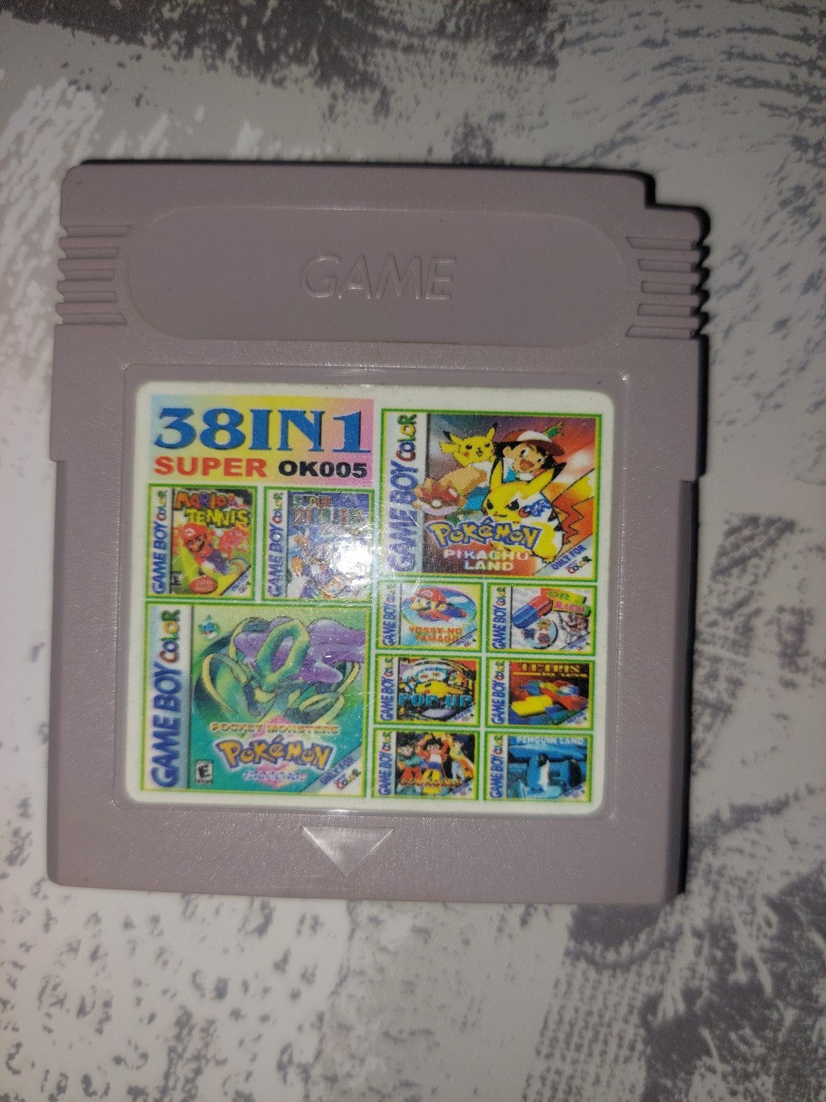 Game Boy Color 38-in-1 Spellen Cartridge, Spelcomputers en Games, Ophalen of Verzenden