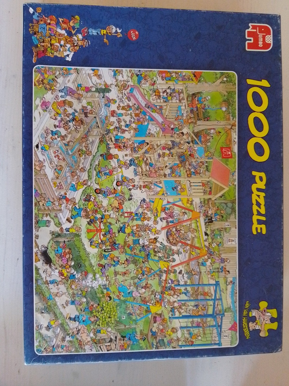 Jan van Haasteren puzzels 1000 stukjes, Ophalen, 500 t/m 1500 stukjes, Gebruikt, Legpuzzel