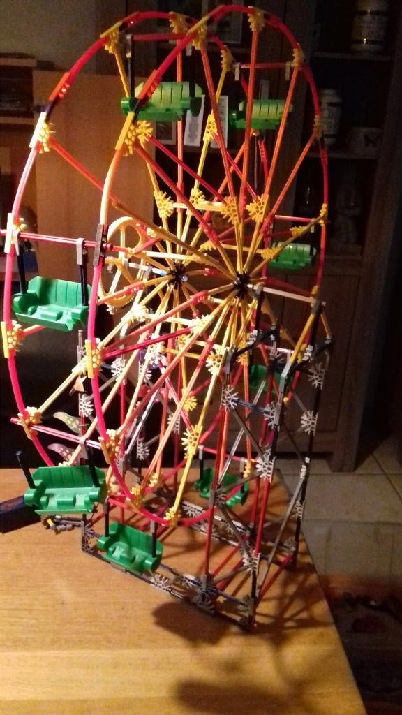 knex reuzenrad, Kinderen en Baby's, Speelgoed | Bouwstenen, Ophalen of Verzenden, Gebruikt, K'nex