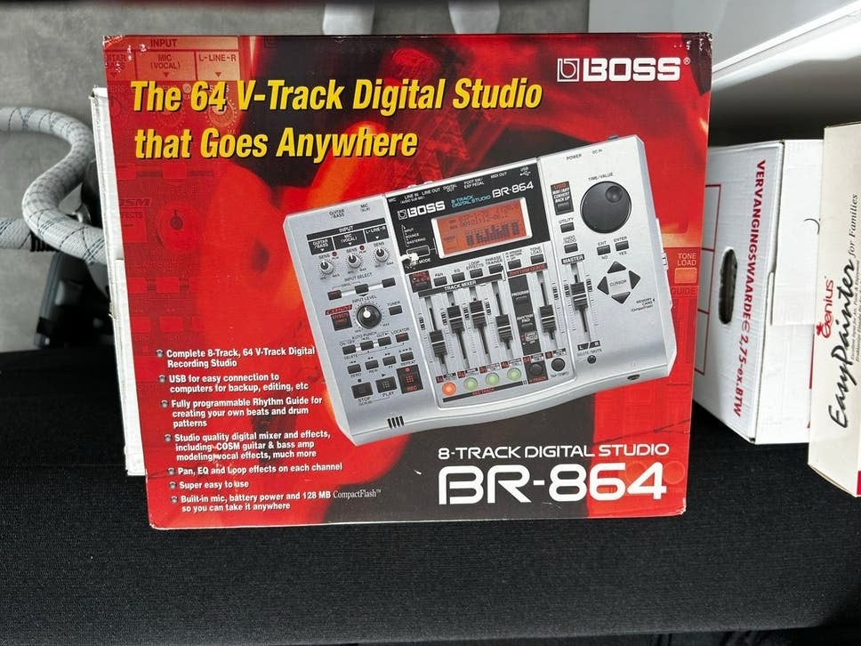 Boss 64 V track digital Studio BR 864, Ophalen of Verzenden, Zo goed als nieuw