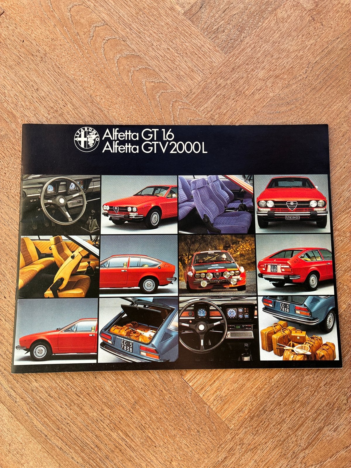 Alfa Romeo Alfetta GT / GTV brochure, Boeken, Verzenden, Zo goed als nieuw, Alfa Romeo