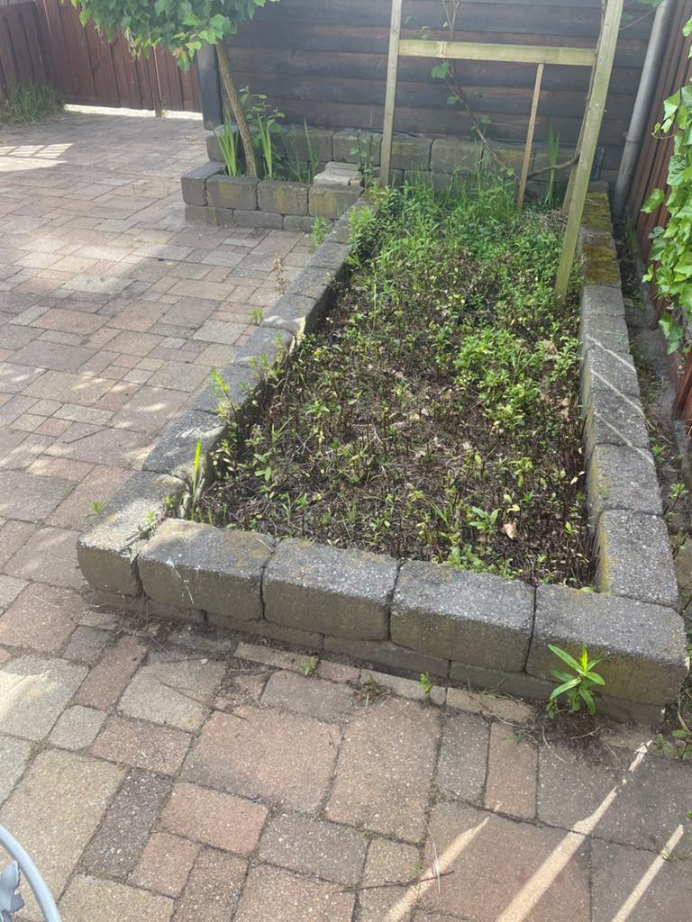 122 blokken voor plantenbakken, Tuin en Terras, Ophalen, Steen, Gebruikt, Minder dan 30 cm