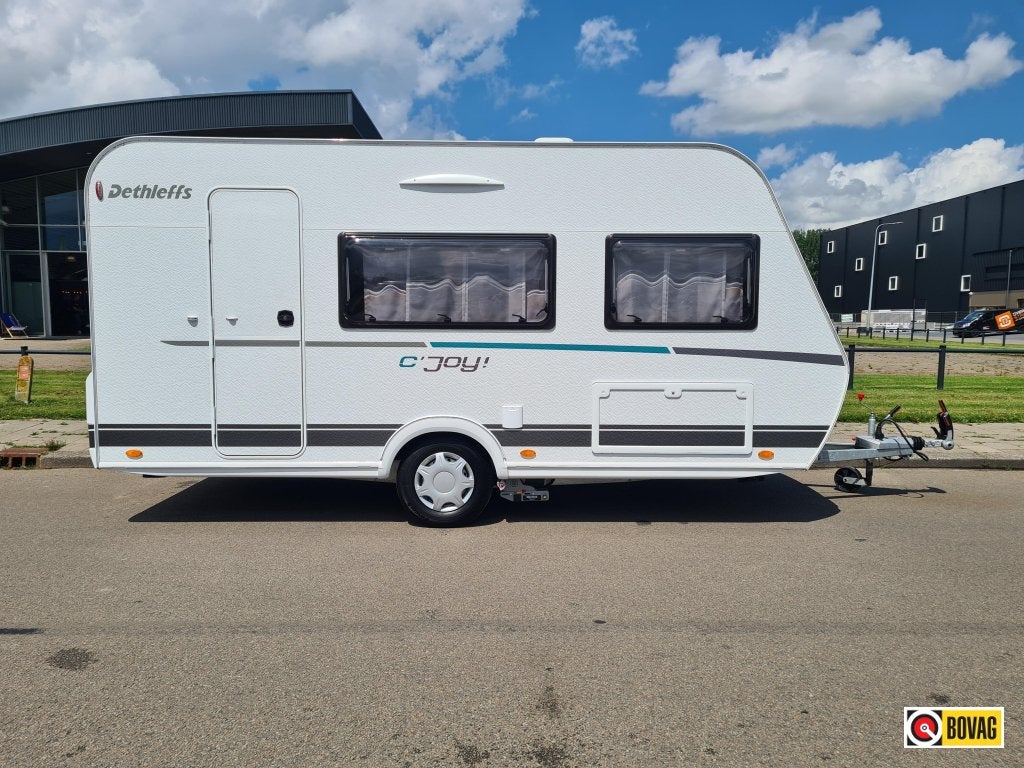 Dethleffs C'Joy 420 QSH, Caravans en Kamperen, Luifel, Bedrijf, Treinzit, Dethleffs