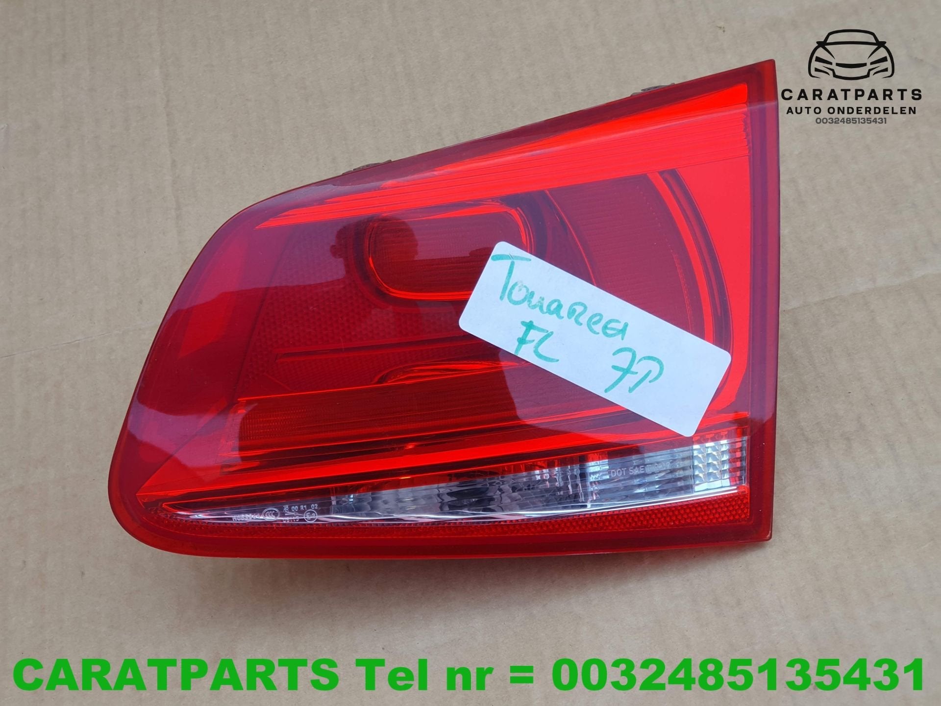 Volkswagen Touareg achterlicht touareg 7p 7P6945094B, Gebruikt, Volkswagen, Volkswagen AG, Berliner Ring 2
38440  Wolfsburg, DE