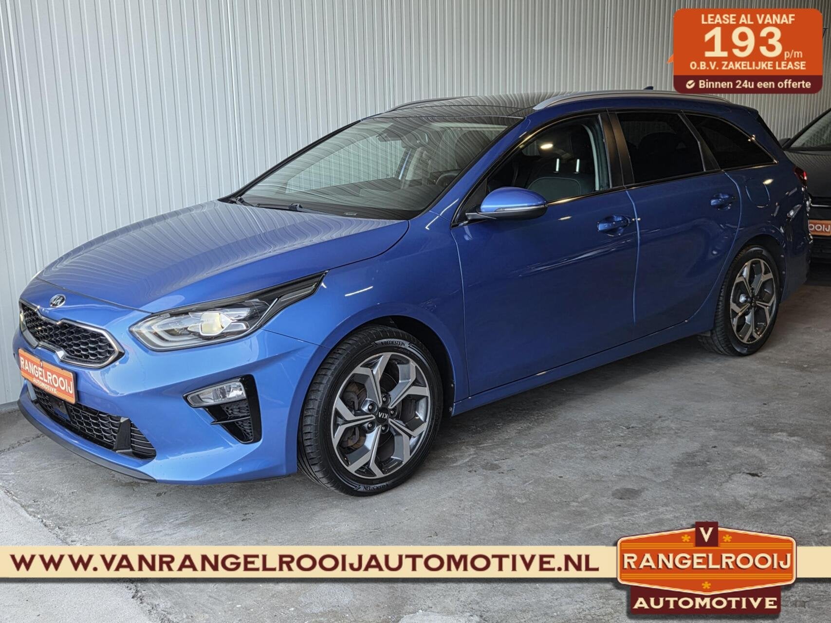 Kia Ceed Sportswagon 1.0 T-GDi ExecutiveLine, pano, leer, LE, Auto's, Voorwielaandrijving, Gebruikt, Euro 6, Blauw