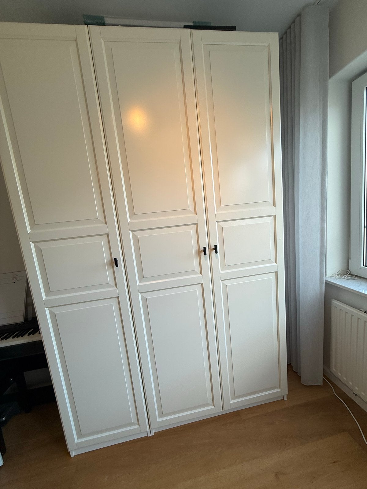 IKEA PAX / TYSSEDAL Kledingkastcombinatie wit, 150x60x236 cm, Ophalen, Gebruikt, 100 tot 150 cm, 200 cm of meer