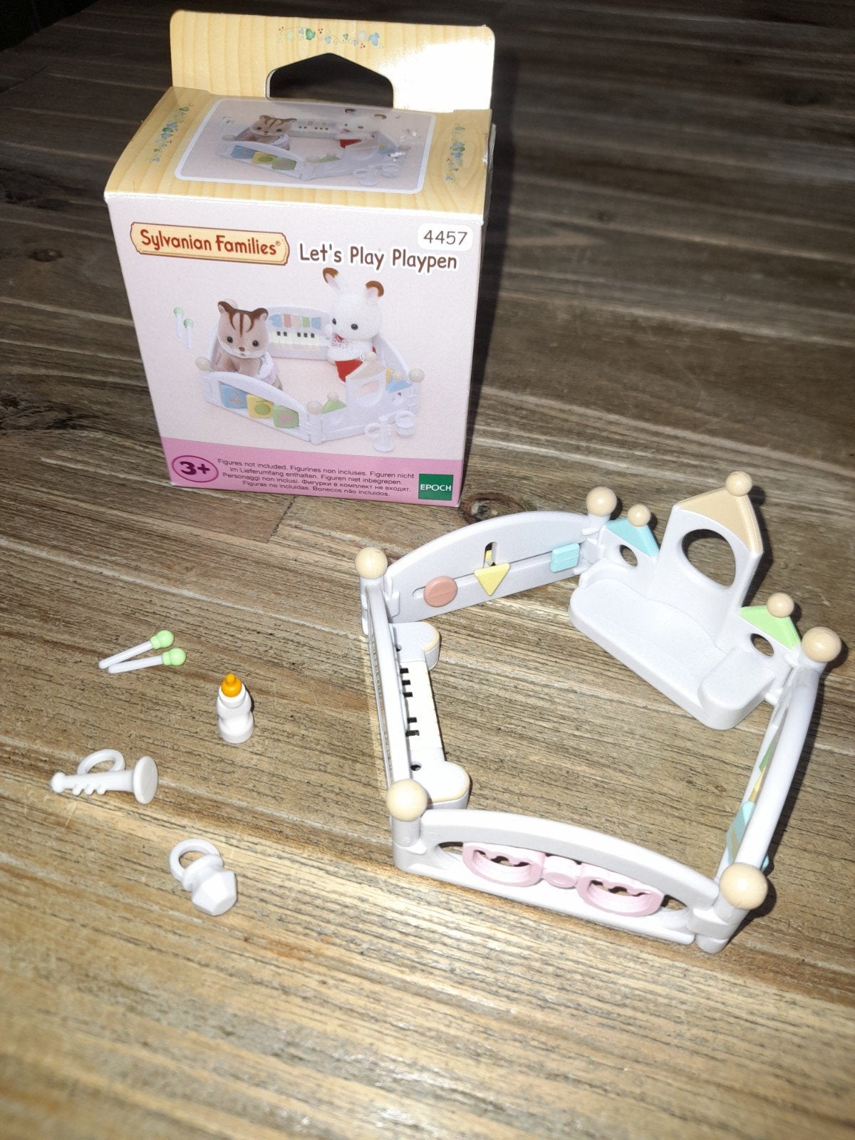 Sylvanian 4457 baby box, Ophalen of Verzenden, Zo goed als nieuw