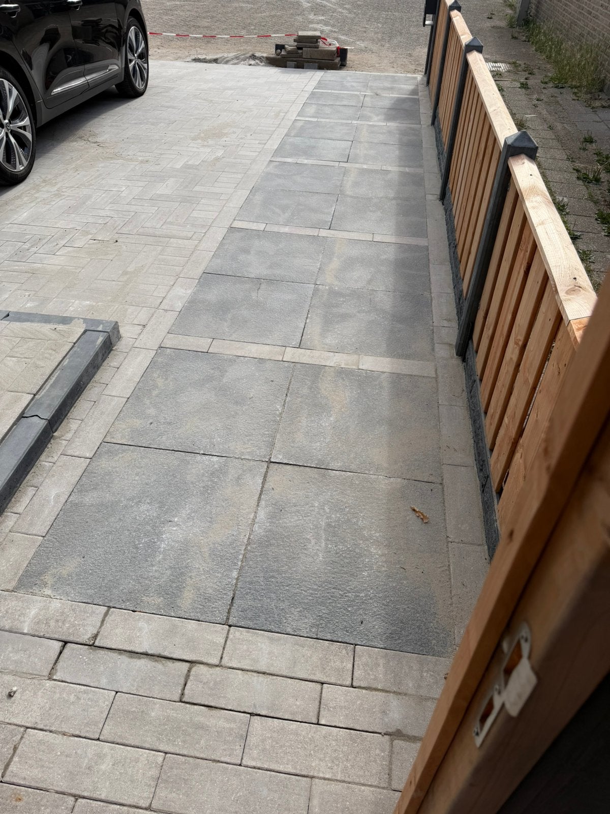Terras tegel 60x60 gratis, Ophalen, Gebruikt, Beton, Terrastegels