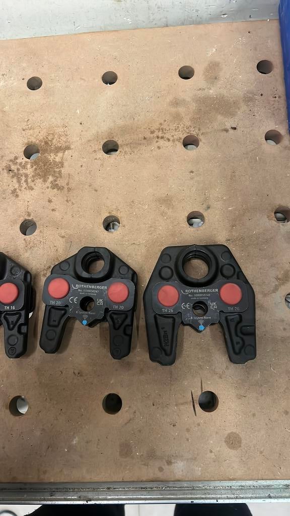 Persbekken set th 16,20,26 mm R-system nano, Ophalen of Verzenden, Nieuw