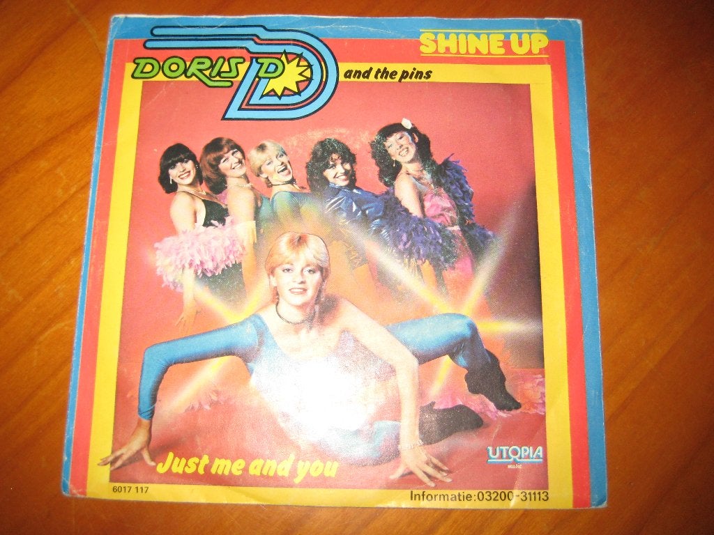 Doris D + The Pins: Shine up, Ophalen of Verzenden, Zo goed als nieuw, Pop