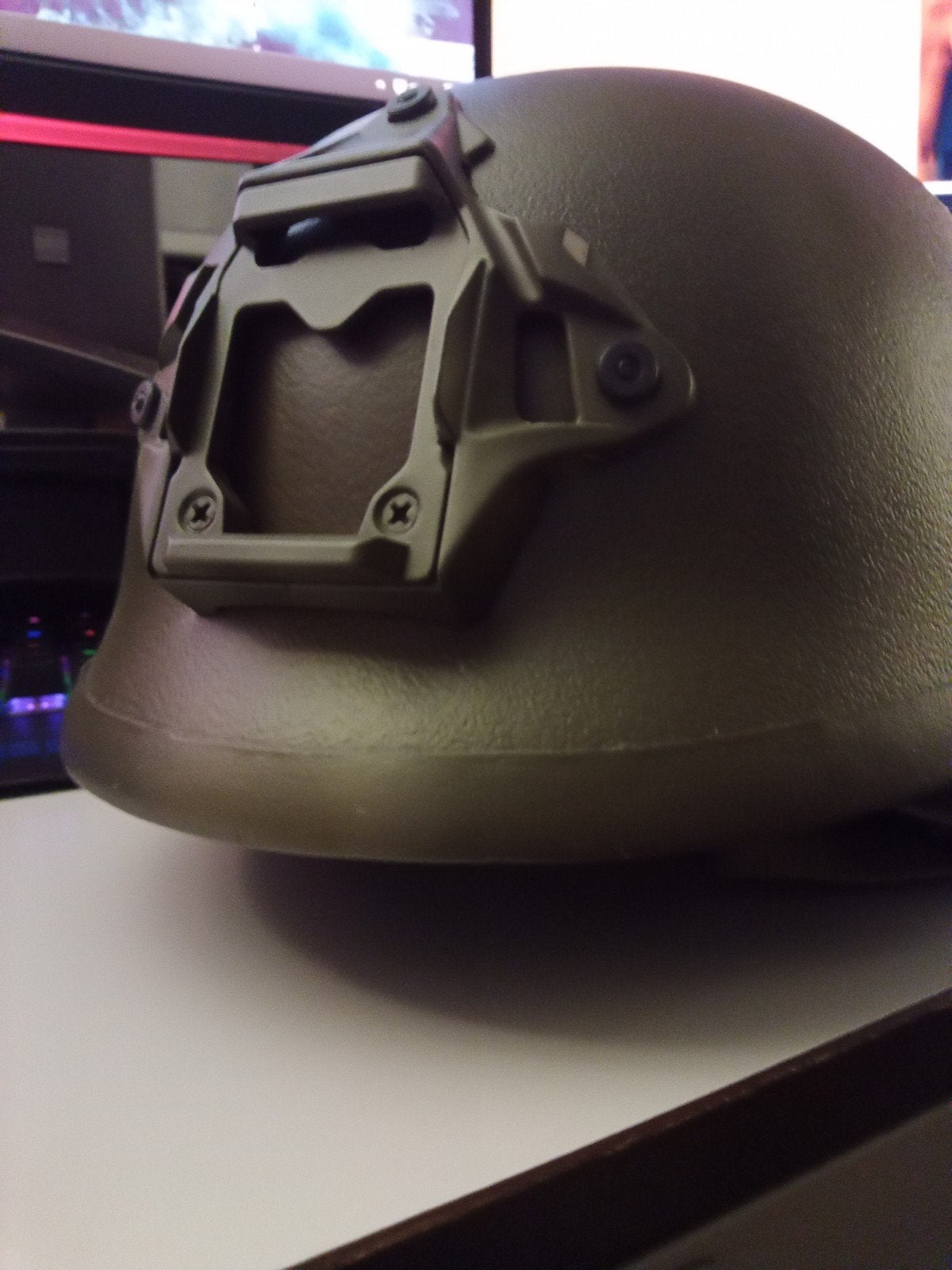 M95 Kevlar helm, Ophalen of Verzenden, Landmacht, Nederland, Helm of Baret