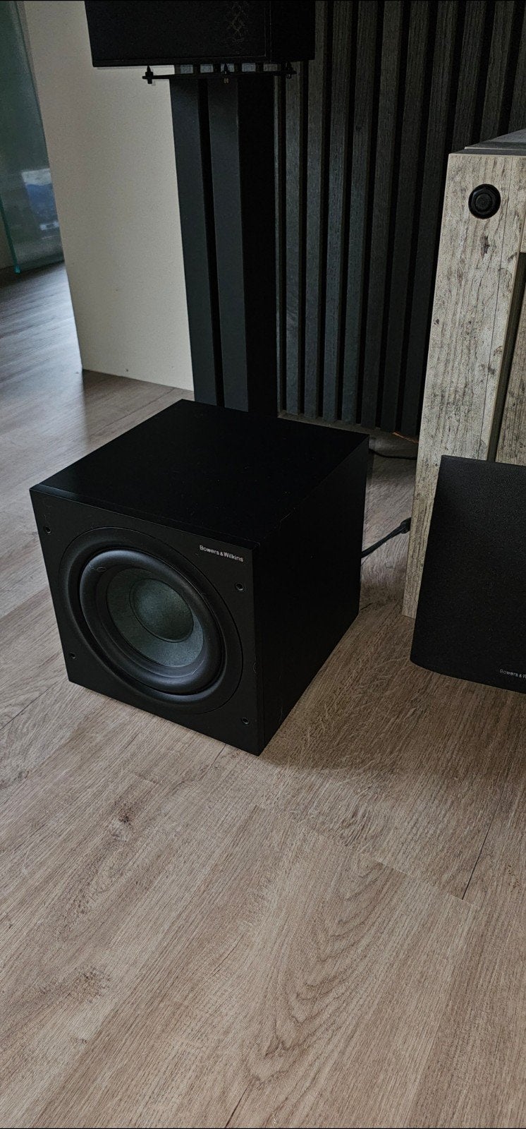 asw608 subwoofer bowers en wilkins, Subwoofer, Zo goed als nieuw, Bowers & Wilkins (B&W), Ophalen