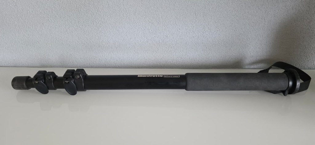 Manfrotto 681B monopod, Audio, Tv en Foto, Fotografie | Statieven en Balhoofden, Ophalen of Verzenden, Zo goed als nieuw, 150 tot 175 cm