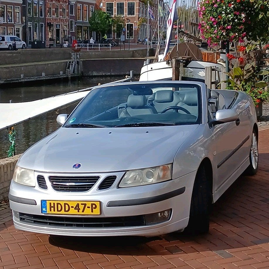 Saab 9-3 cabrio 1.8t vector LPG-G3, Auto's, 1998 cc, 4 cilinders, Cabriolet, 4 stoelen