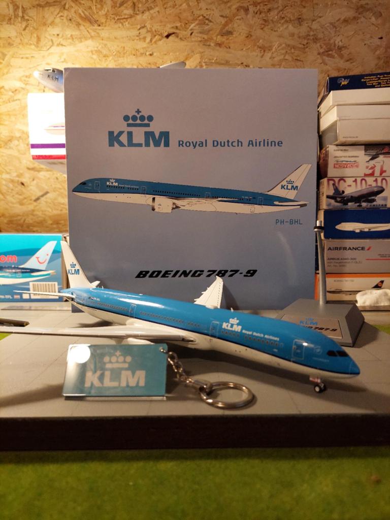 Boeing 787-9 KLM Jfox, Ophalen of Verzenden, Zo goed als nieuw, Schaalmodel