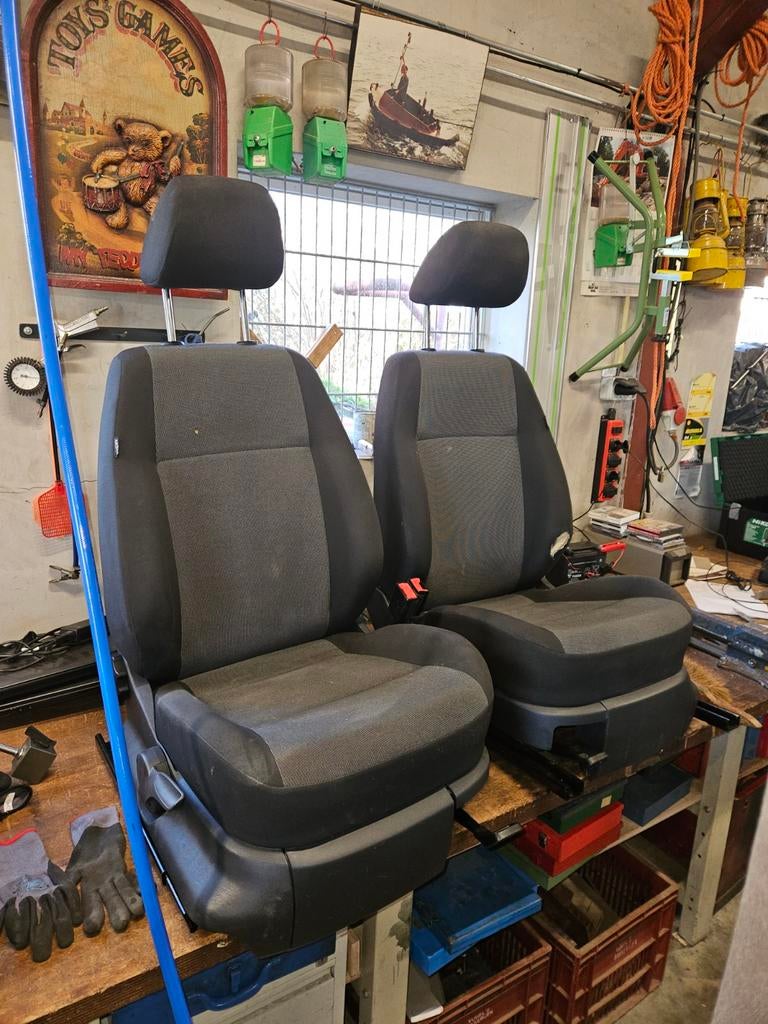 Volkswagen caddy stoelen 2017, Auto-onderdelen, Interieur en Bekleding, Ophalen, Gebruikt, Volkswagen
