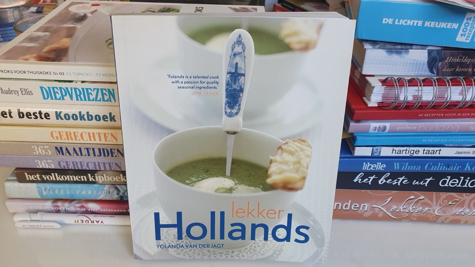 Lekker Hollands - Kookboek van Yolanda van der Jagt, Voorgerechten en Soepen, Verzenden, Zo goed als nieuw, Yolanda van der Jagt