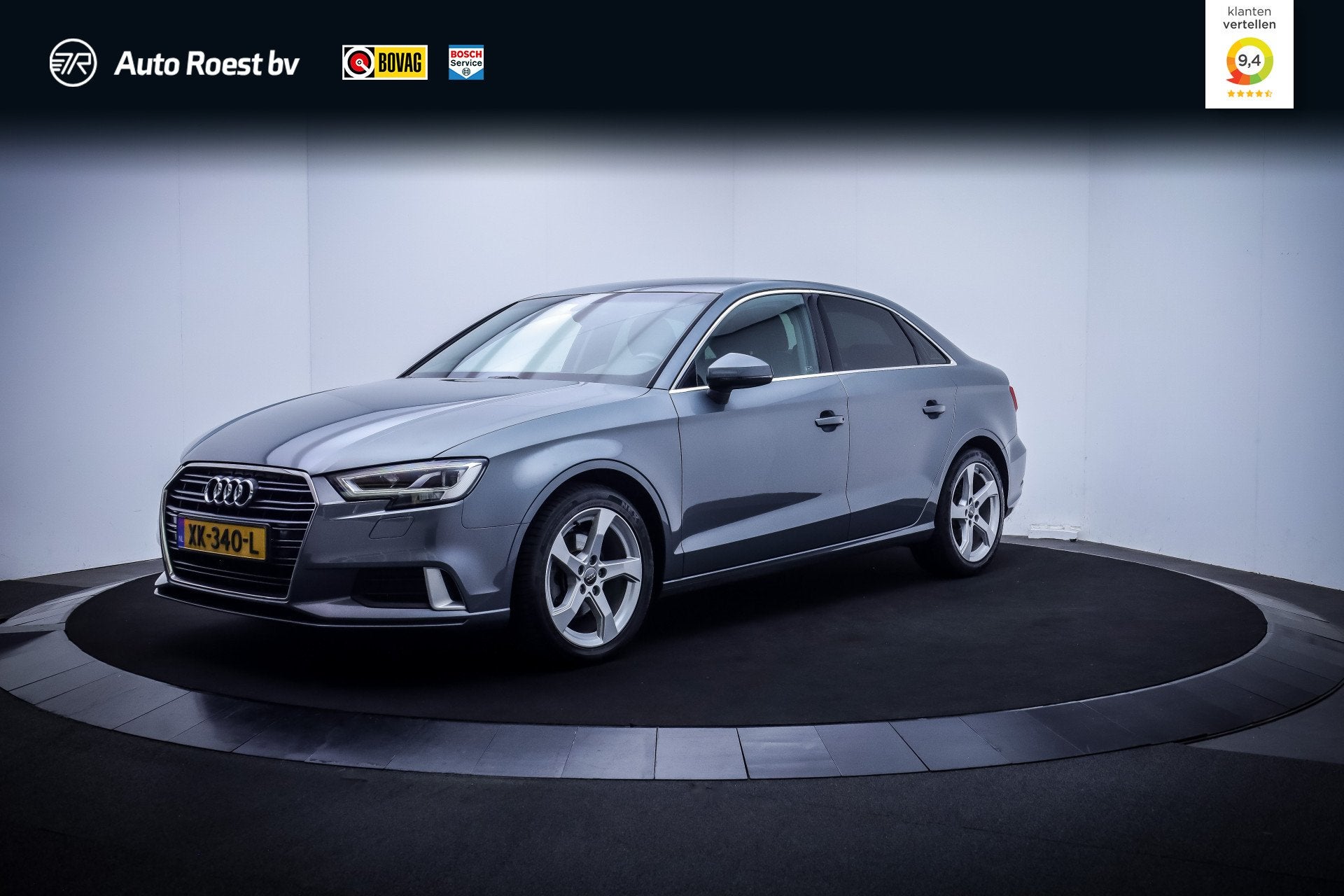 Audi A3 Limousine 30TFSI S-Tr.SPORT Edition FULL LED | NAVI, Automatische klimaatregeling, Stof, Gebruikt, 116 pk