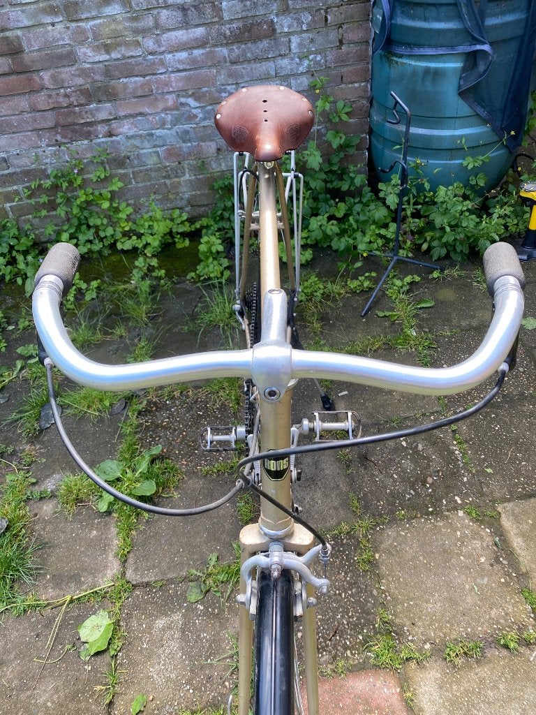 Vintage Engelse fiets S500 - 60cm frame, Brooks zadel, Fietsen en Brommers, 28 inch, Gebruikt, 10 tot 15 versnellingen, Velgrem