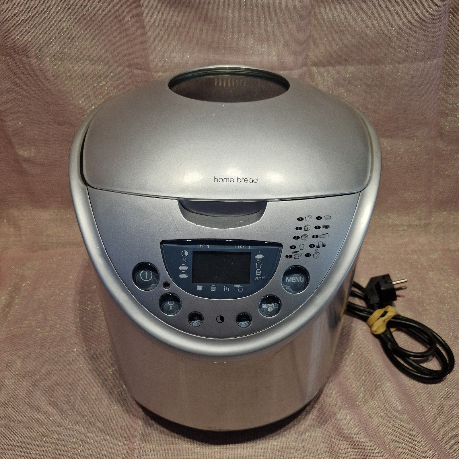 Tefal Broodbakmachine - staat goed, Witgoed en Apparatuur, Broodbakmachines, Kijkvenster, 800 tot 1200 gram deeg, Zo goed als nieuw