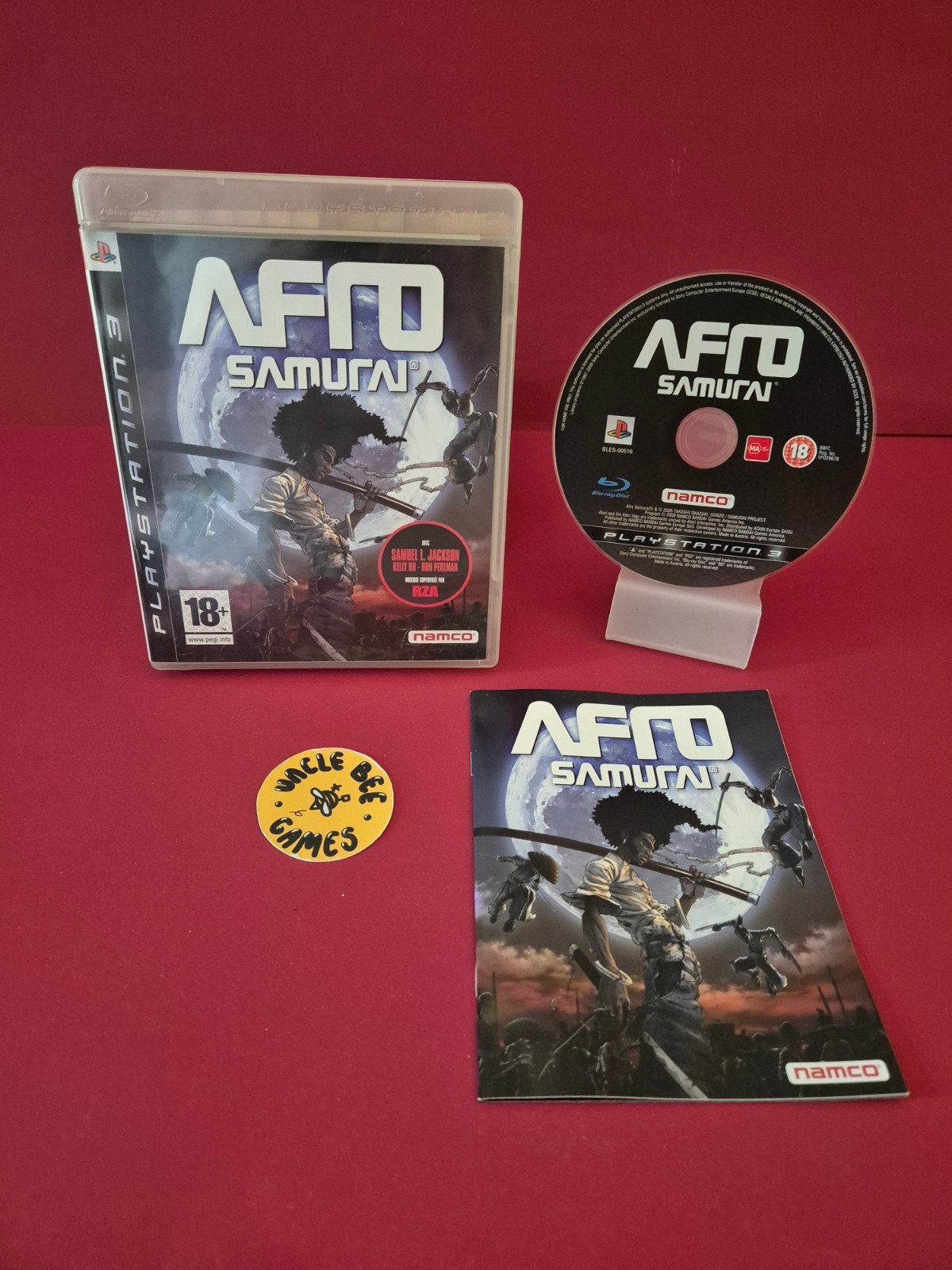 Afro Samurai, Avontuur en Actie, Info@bandainamcoent.eu, Gebruikt, Vanaf 18 jaar
