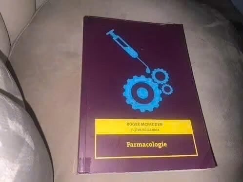 Farmacologie - Roger McFadden & Justus Molenaar, Boeken, Zo goed als nieuw, Beta, Roger McFadden, Justus Molenaar, HBO