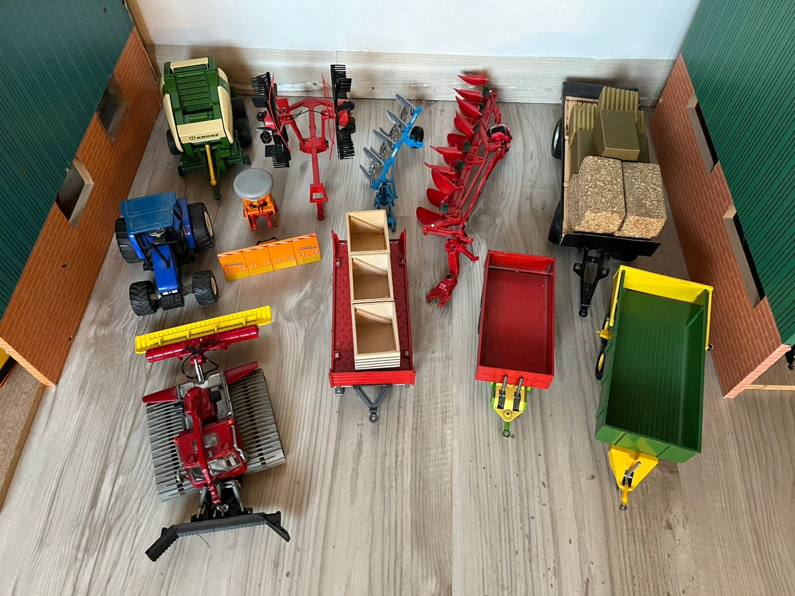 Partij siku 1:32, Hobby en Vrije tijd, Ophalen of Verzenden, Gebruikt, Tractor of Landbouw, SIKU
