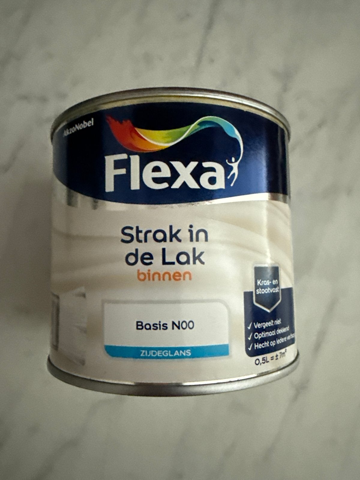 Flexa Strak in de Lak Zijdeglans Tuscan Gold 0.5L, Ophalen of Verzenden, Nieuw, Overige typen