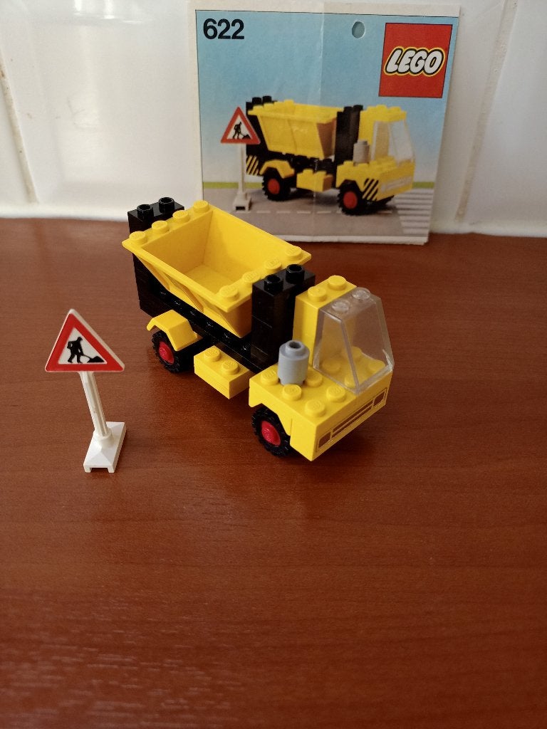 vintage Lego 622 tipper truck / kiepwagen, Ophalen, Gebruikt, Lego, Compleet