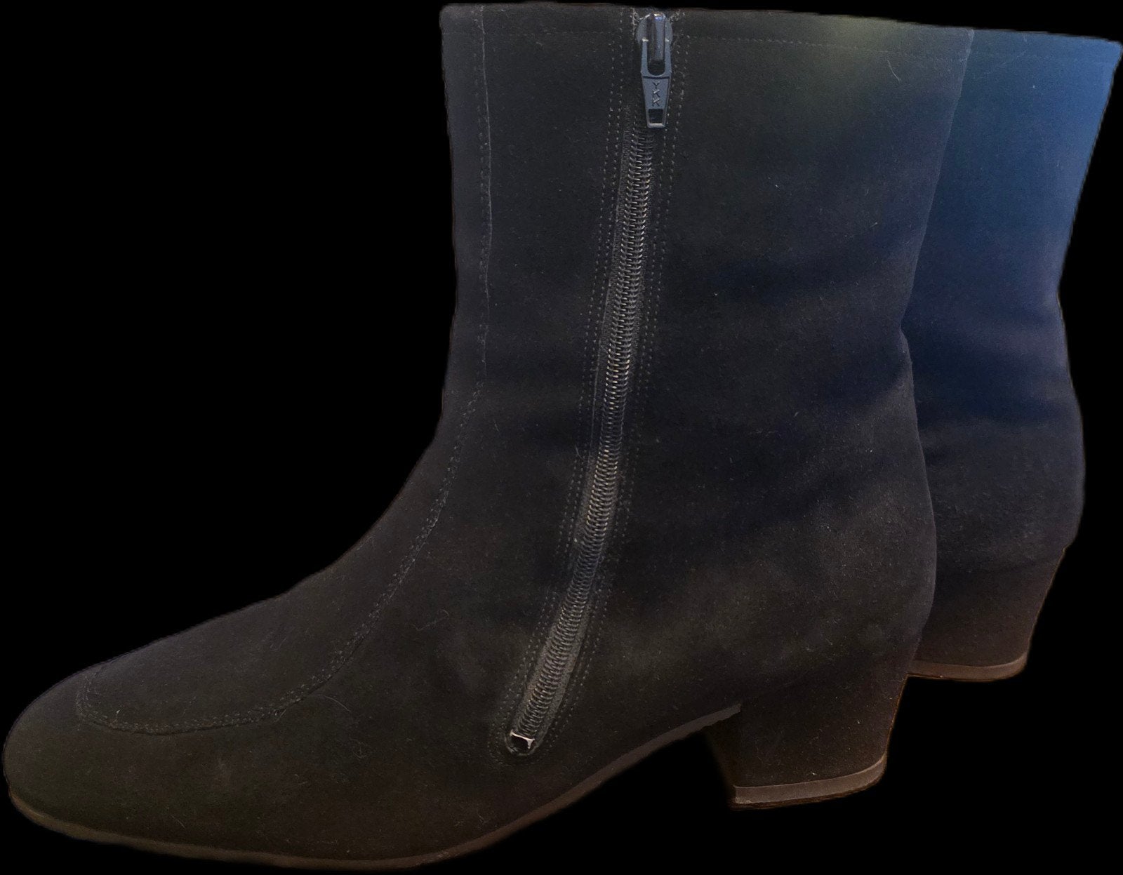 Vintage Gebr. Vesters dames Laarzen - Maat 46 / 11, Kleding | Dames, Schoenen, Hoge laarzen, Zwart, Ophalen of Verzenden, Zo goed als nieuw