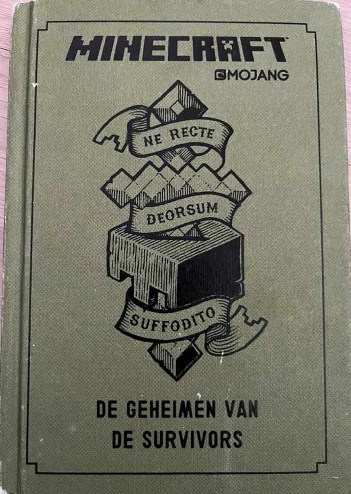 Minecraft - De geheimen van de Survivors (vanaf 3 jaar), Ophalen of Verzenden, Gelezen
