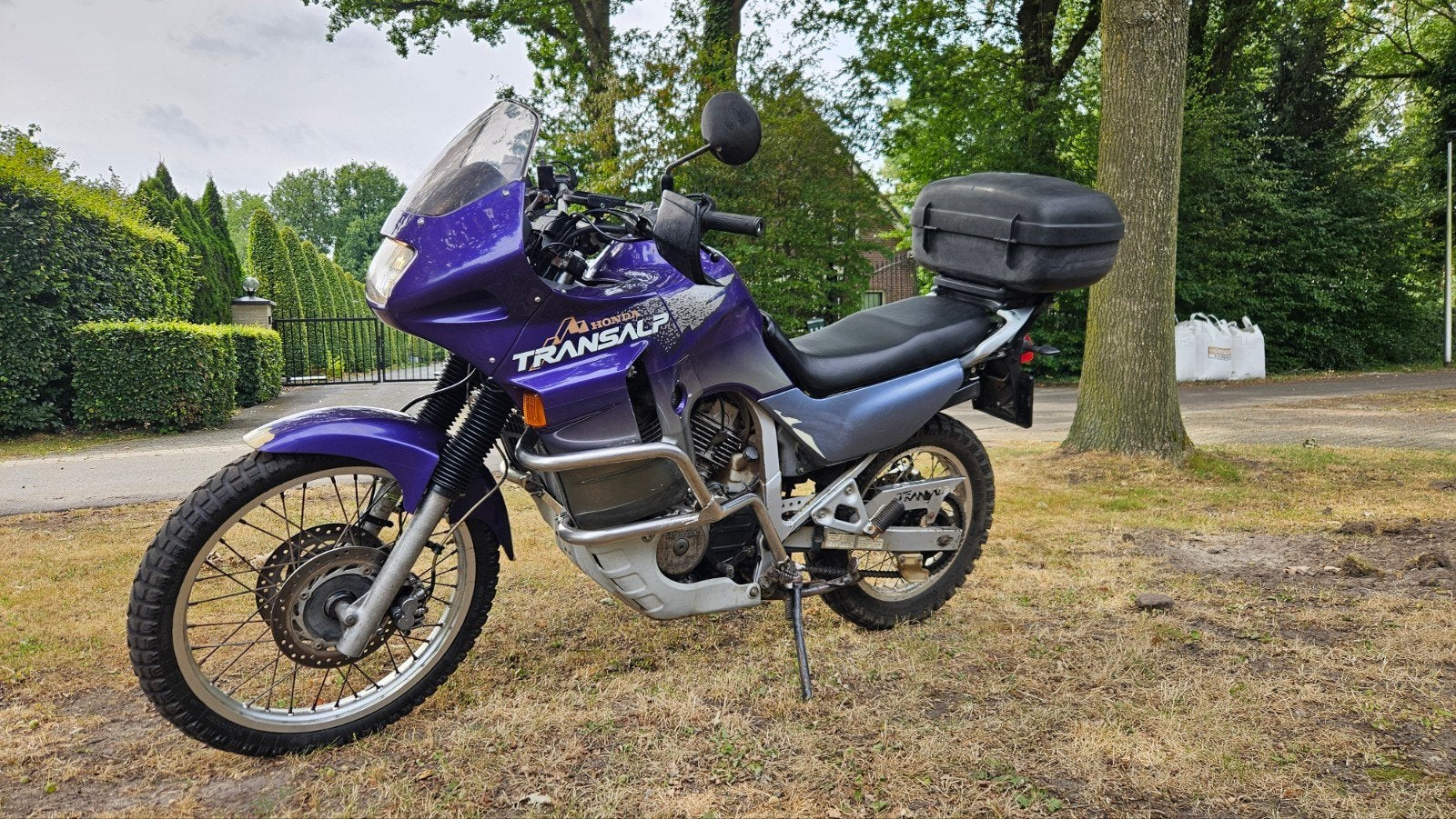 Honda Transalp PD10 1998, 2 cilinders, Sportuitlaat, Motorrijbewijs A, Gebruikt