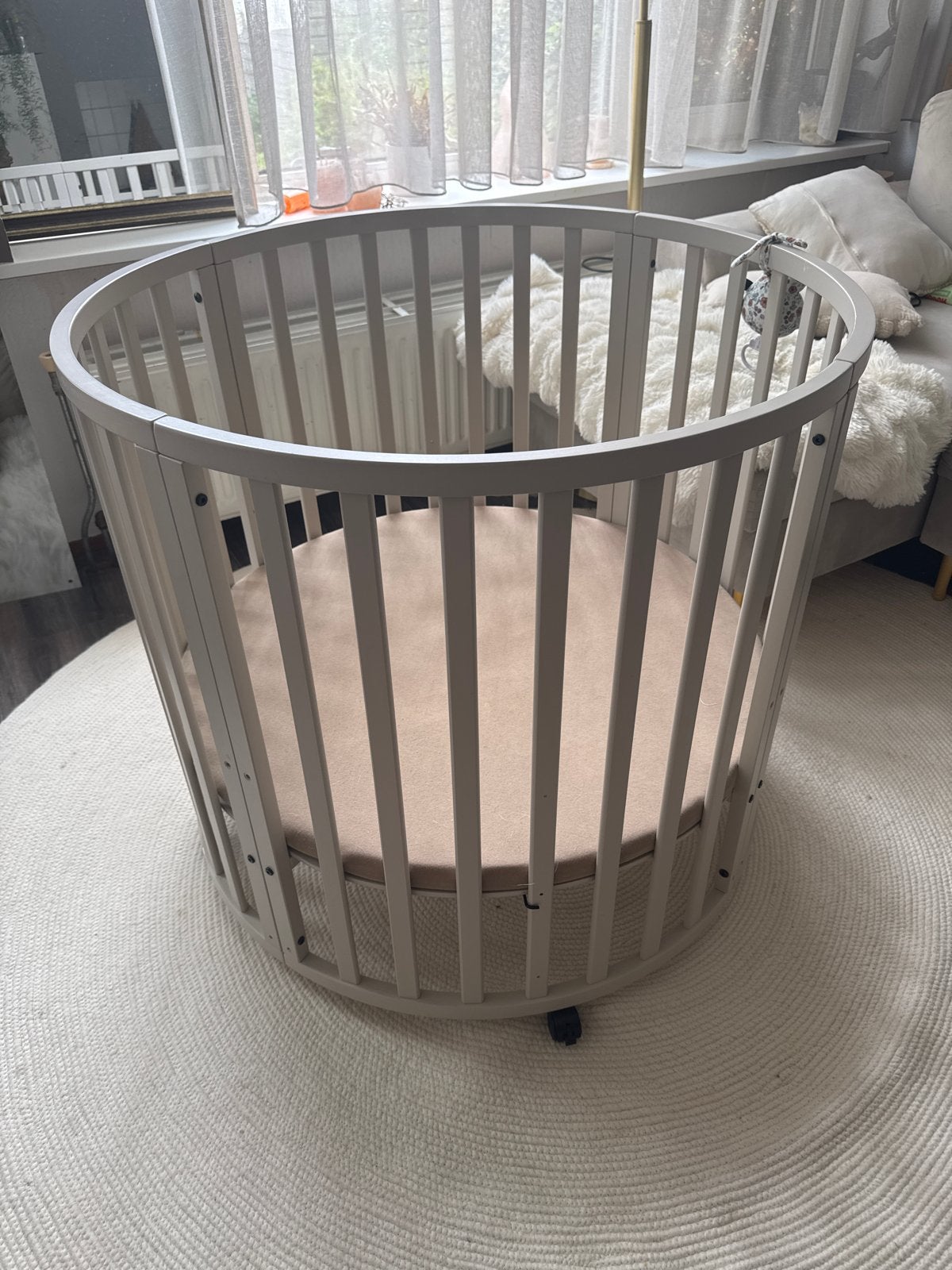 Puck Ronde box oatmeal, Ophalen, Gebruikt, Wieg
