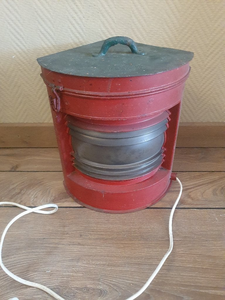 Elektrische scheepslamp stuurboord zijde, Ophalen of Verzenden