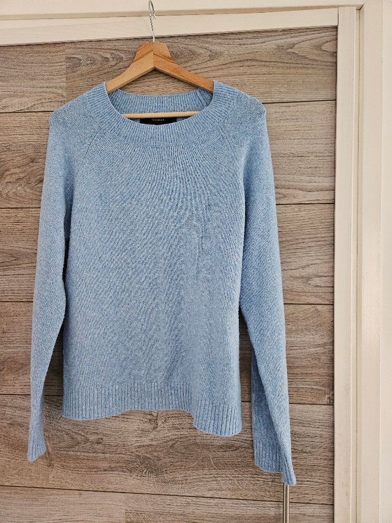 blauwe gebreide trui van VERO MODA maat M twv € 30,00, Maat 38/40 (M), Blauw, Vero Moda, Ophalen of Verzenden