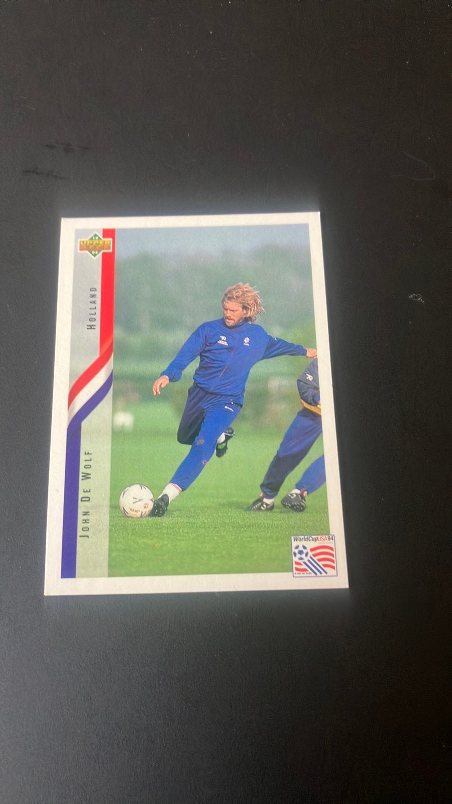 John de wolf Feyenoord panini upperdeck 1994, Verzamelen, Ophalen of Verzenden, Zo goed als nieuw, Feyenoord, Poster, Plaatje of Sticker