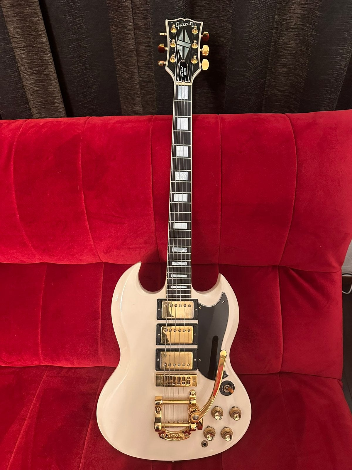 1979 Gibson USA Custom Sg, Ophalen of Verzenden, Zo goed als nieuw, Solid body, Gibson