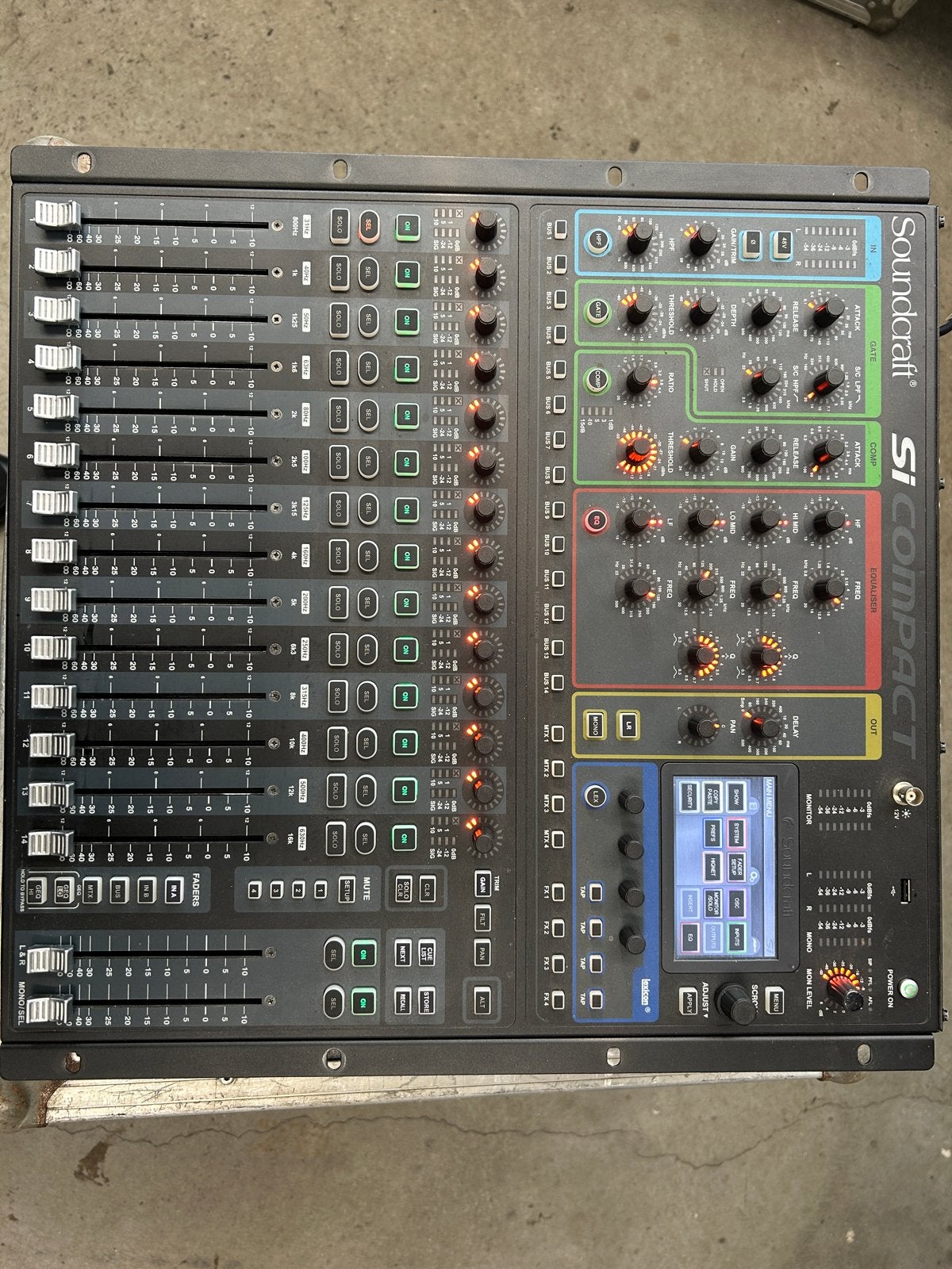 Soundcraft Si Compact 16 / Mini Stagebox 32 / 16, Muziek en Instrumenten, Mengpanelen, Ophalen, Gebruikt, Microfooningang, Info@audioxl.nl