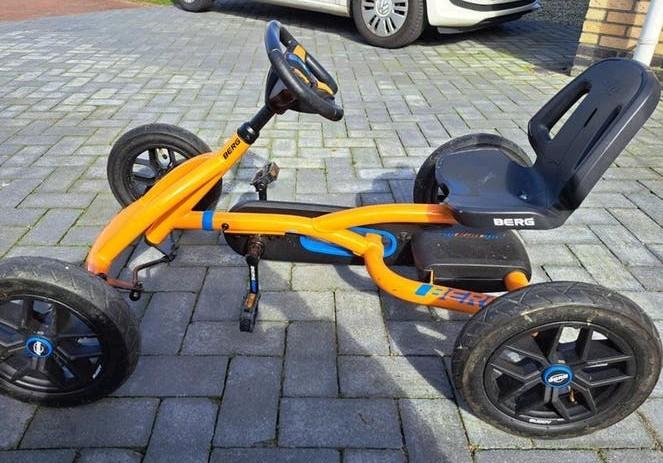 Berg skelter oranje/zwart - Go-kart, Ophalen, Gebruikt, Berg