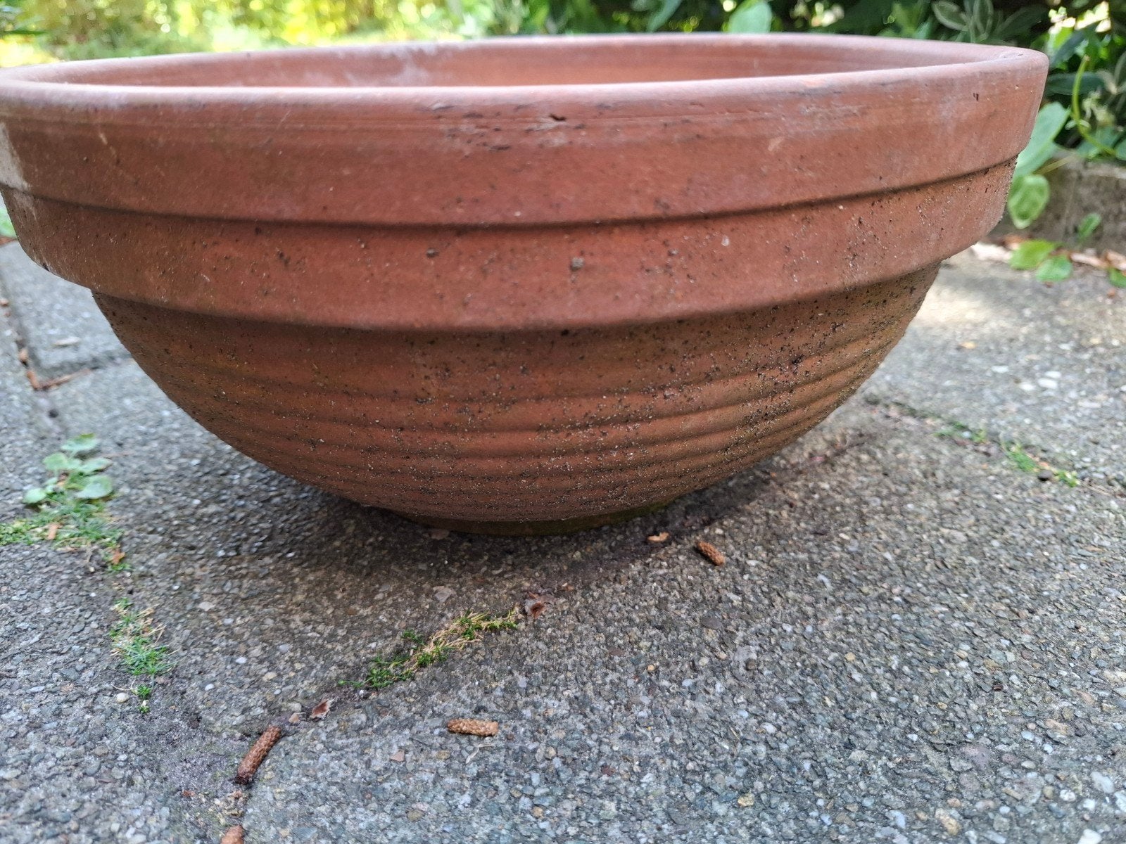 Plantenbak, Tuin en Terras, Bloempotten, Ophalen, Gebruikt, Rond, Terracotta