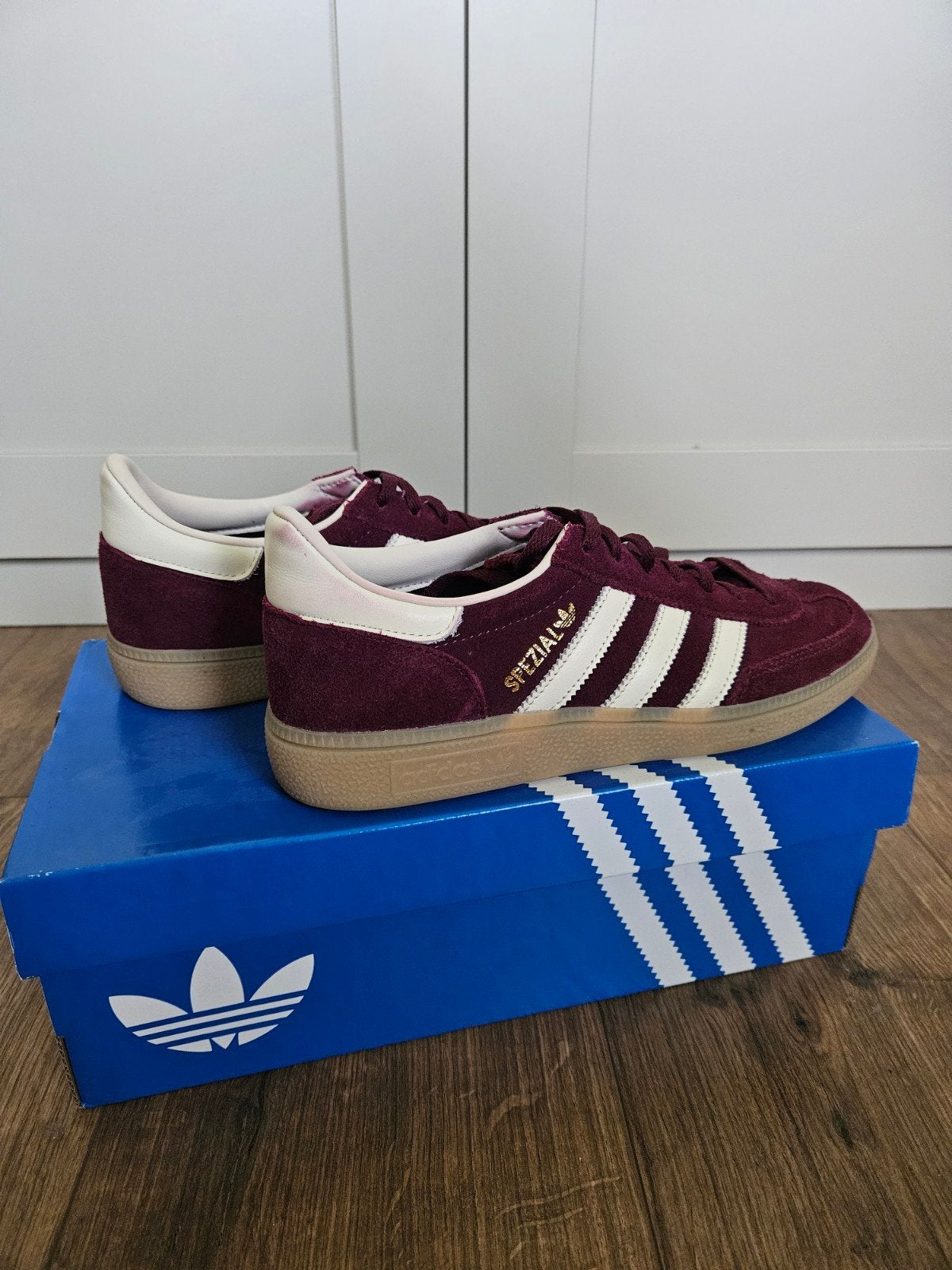 Adidas Spezial sneakers bordeauxrood maat 40, Adidas, Ophalen of Verzenden, Rood, Sneakers of Gympen