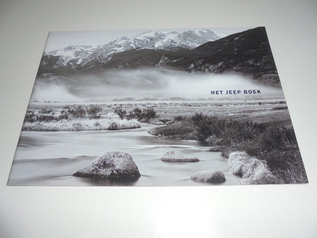 brochure Jeep modellenprogramma  2003, Ophalen of Verzenden, Nieuw, Overige merken