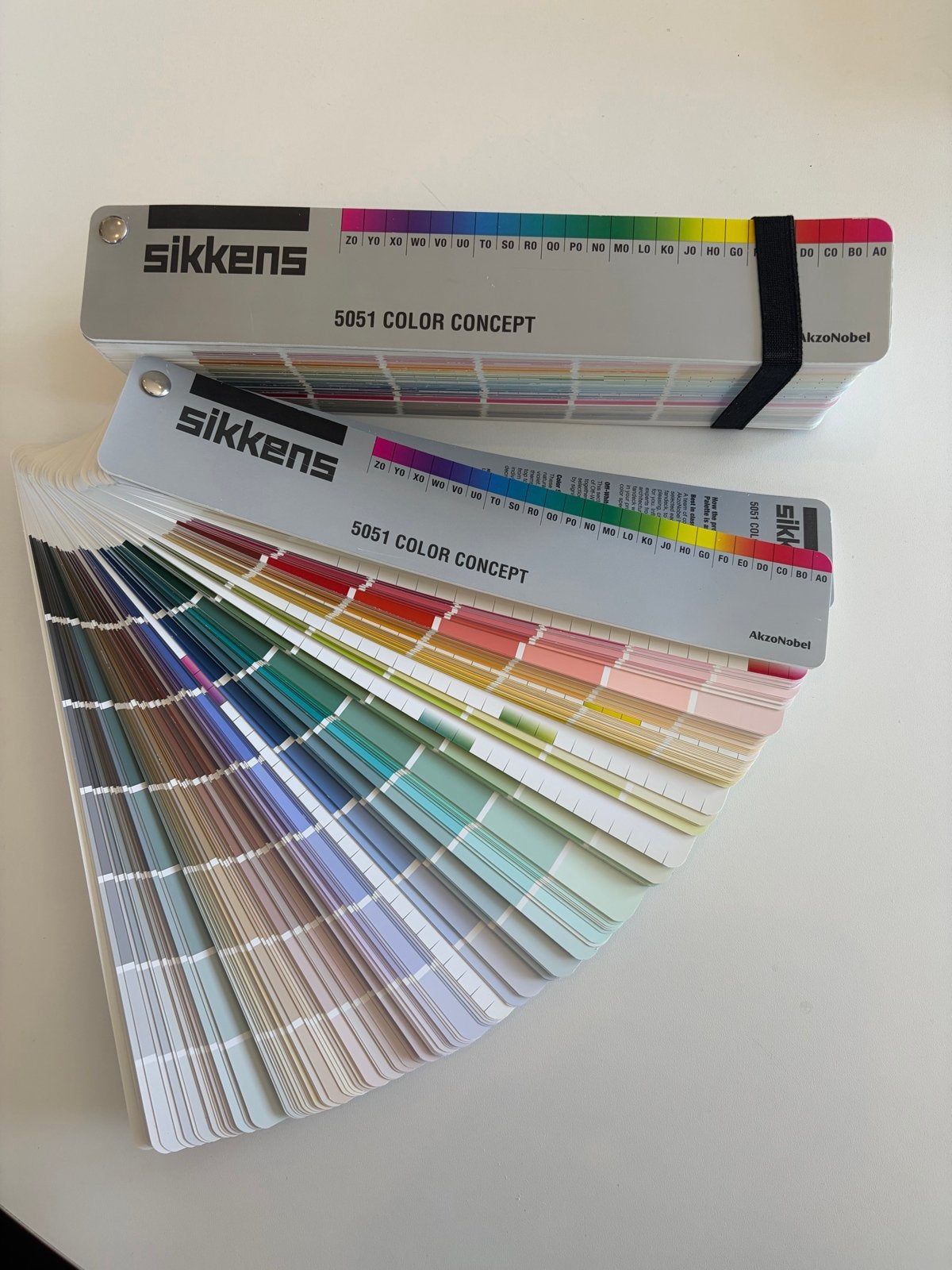 Sikkens 5051 Color Concept kleurenwaaiers (2 stuks), Ophalen of Verzenden, Zo goed als nieuw