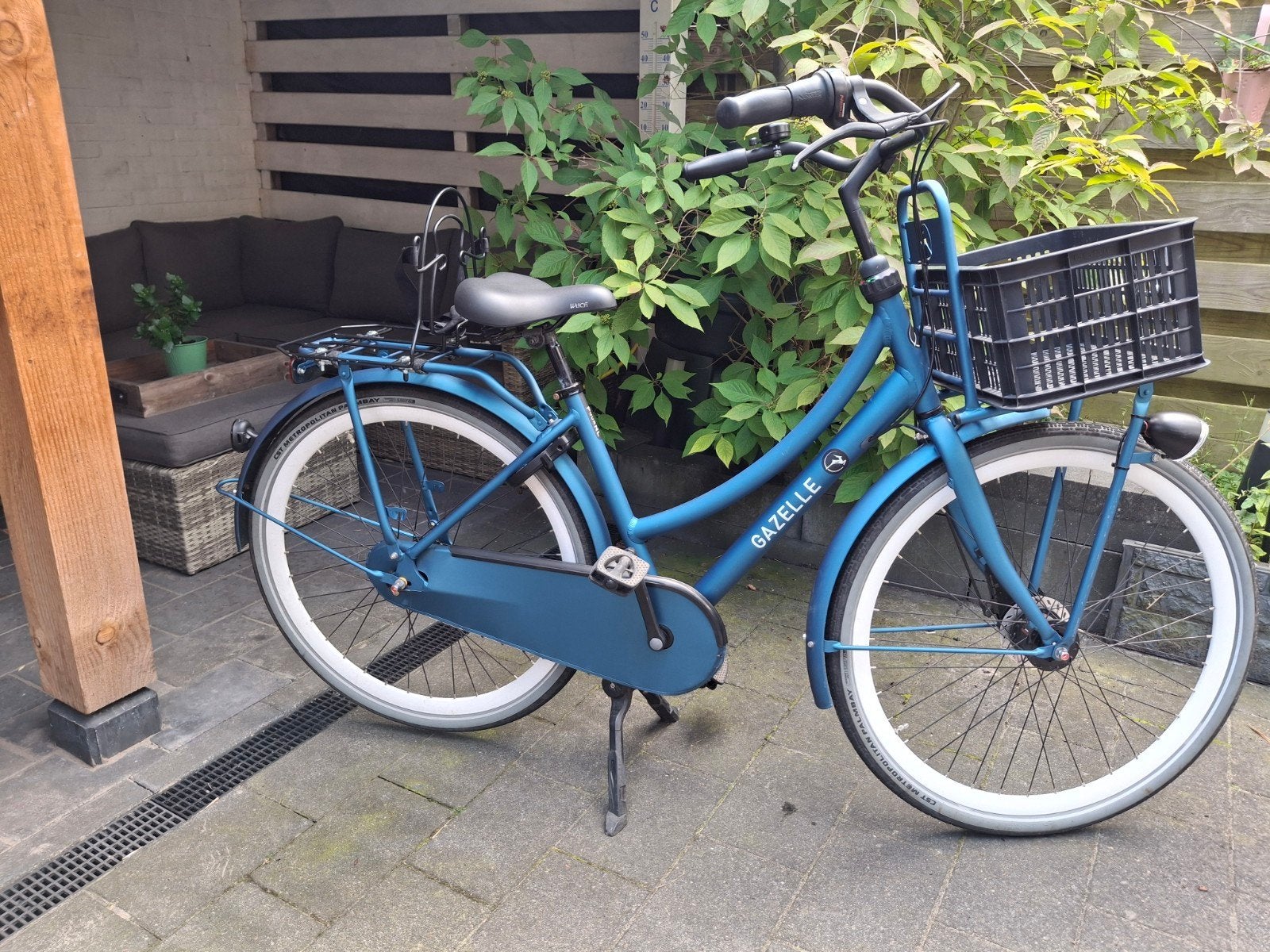 Gazelle 28 inch Puur NL, Ophalen, Zo goed als nieuw, Gazelle, Versnellingen