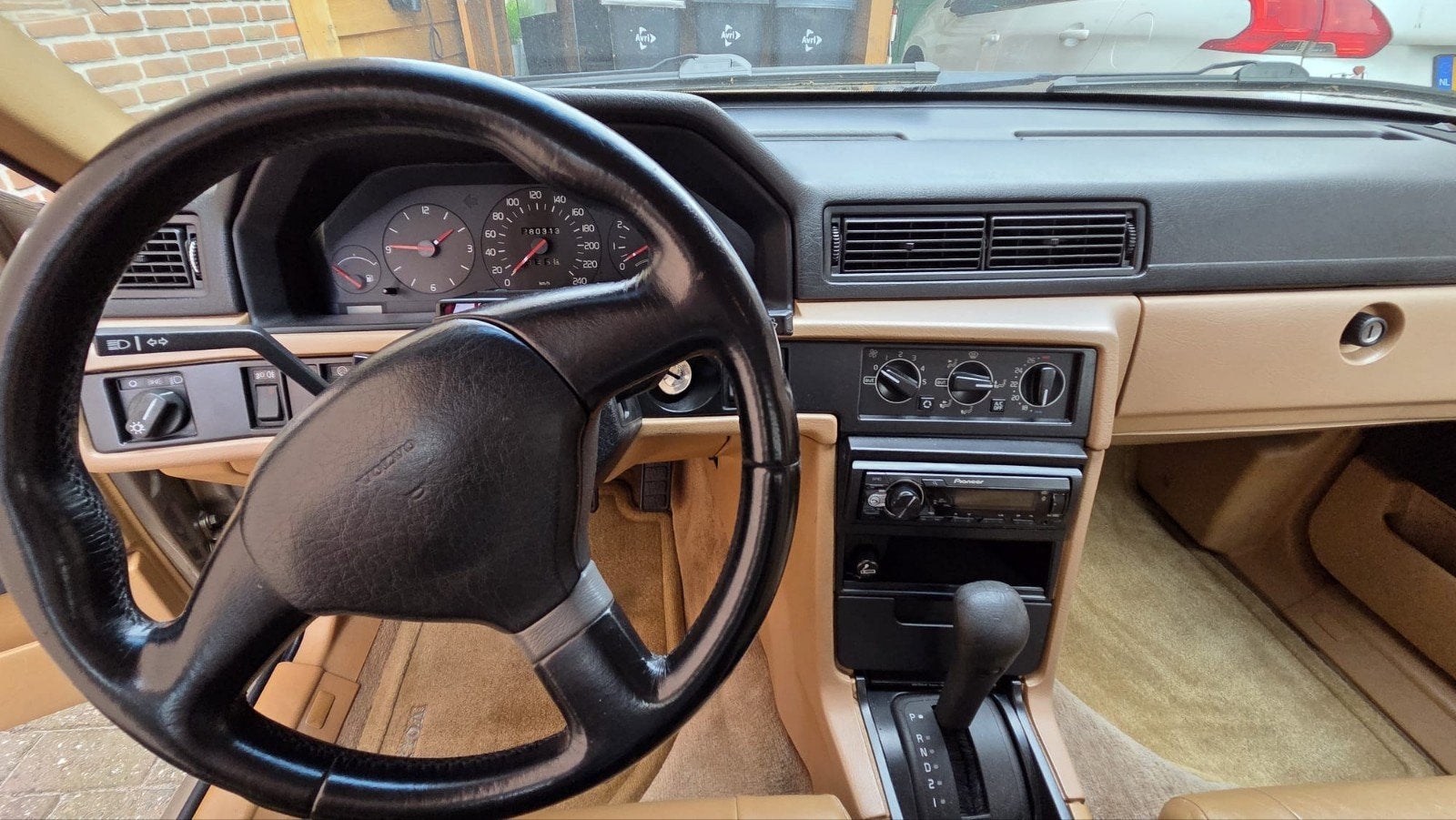 Volvo le mans stuur leder  Zeldzaam, Auto-onderdelen, Ophalen of Verzenden, Gebruikt, Volvo
