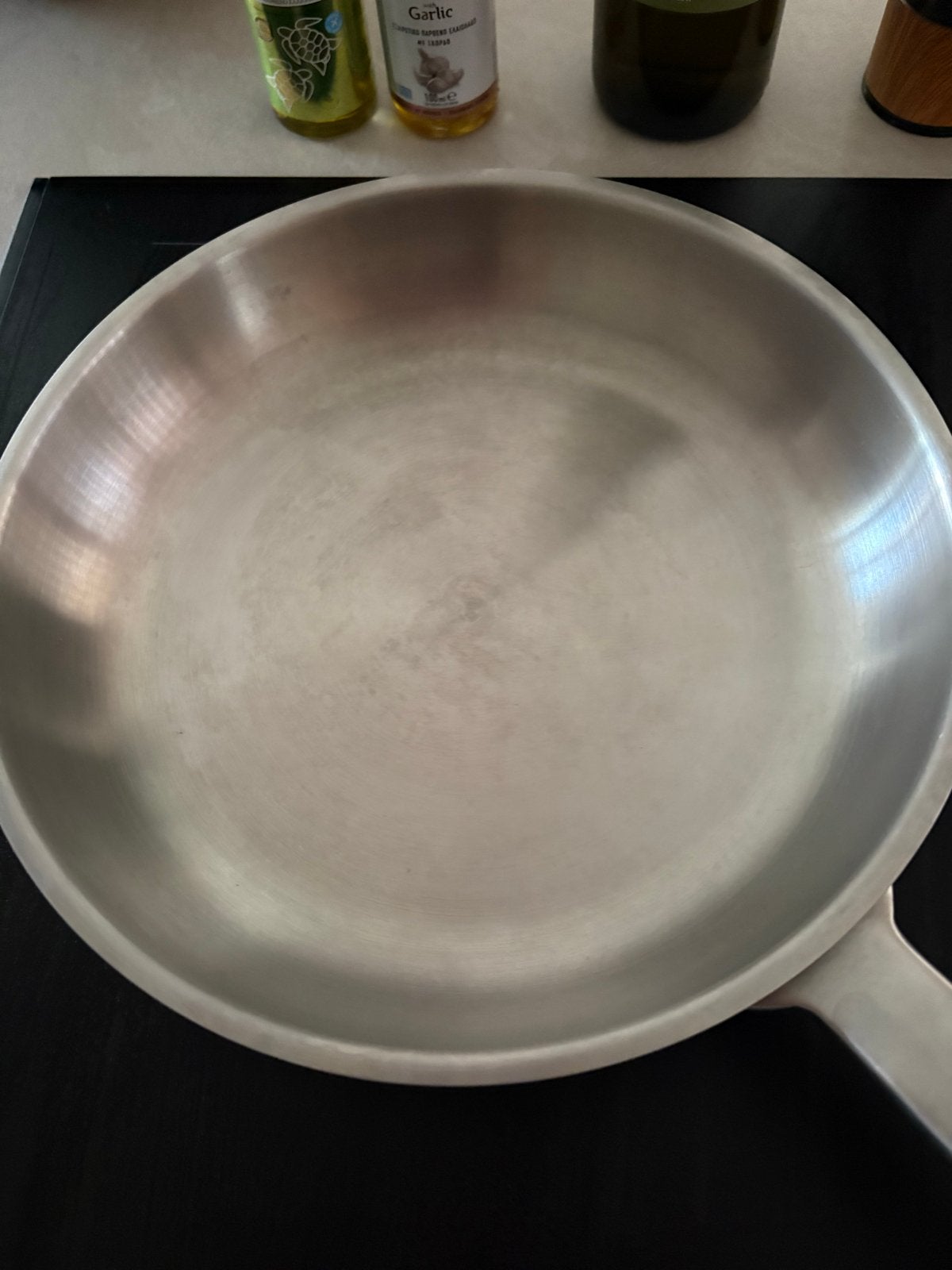 RVS Koekenpan AM Cook Exclusive - Amper gebruikt 24 cm, Koekenpan, Nieuw, Ophalen of Verzenden, Rvs